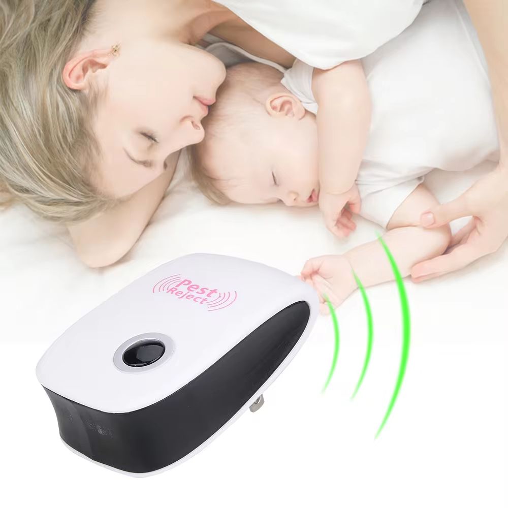 Ultrasonic pest repeller electronic plug in Rodent Mouse roach bug insect repellent indoor home kitchen