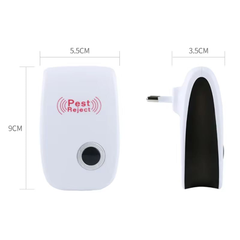 Ultrasonic pest repeller electronic plug in Rodent Mouse roach bug insect repellent indoor home kitchen